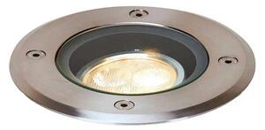 Lucande - Jos Round Reflektor Sufitowy Wpuszczany IP67 Steel