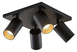 Arcchio - Brinja 4 Lampa Sufitowa Black/Gold