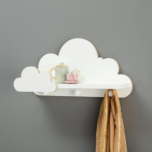 Półka Fluffy Cloud z wieszakiem 52x20x28cm