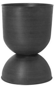 Ferm LIVING - Hourglass Doniczka Large Black
