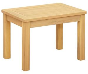 Stolik kawowy z litego drewna akacjowego rustykalny 50x35x36 cm