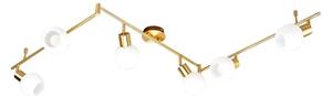Lindby - Eleina 6 Lampa Sufitowa Brass