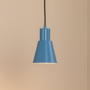 Lampa wisząca Konikkem Opviq, możliwość ściemniania, niebieski, salon / jadalnia, metal, młodzieżowy