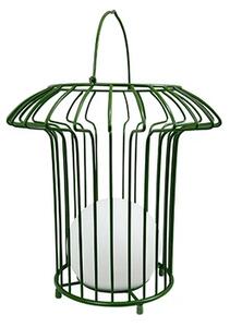 Dyberg Larsen - Basket Outdoor Lantern Green DybergLarsen