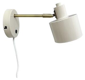 Dyberg Larsen - Ocean Væglampe Beige/Brass DybergLarsen