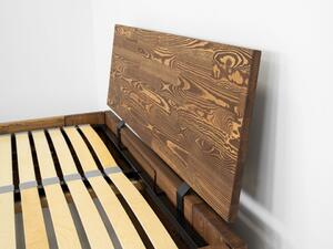 Łóżko drewniane sosnowe z pojemnikiem MARIKA IV - 140