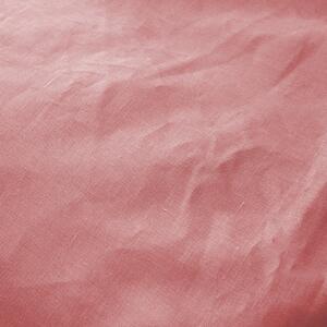 Komplet pościeli lnianej Linen 150x200cm pink