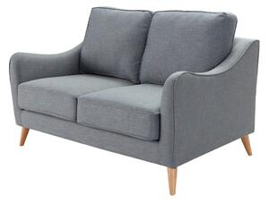 Sofa Venuste denim blue/brown 2-os