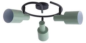 Lindby - Ovelia 3 Round Lampa Sufitowa Green/Black