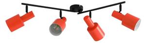 Lindby - Ovelia 4 Lampa Sufitowa Orange/Black