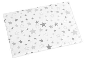 Bellatex Poduszka do łóżeczka dla niemowląt Gwiazdy szary, 43 x 32 cm