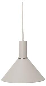 Ferm LIVING - Collect Lampa Wisząca Cone Low Light Grey