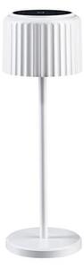 Paulmann - Else Solarna Lampa Stołowa w/USB-C Dim. IP44 Biała