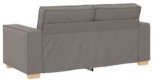 Sofa 2-osobowa taupe 180x78x84 cm tkanina