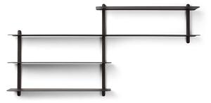 GEJST - Nivo Półka B Black Ash/Black