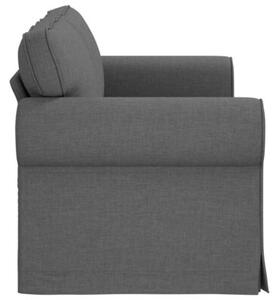 ModuÅowa kanapa w minimalistycznym stylu - ciemnoszara