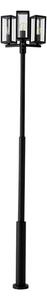 Lucande - Siveta 3 Lampa Parkowa H240 Czarny