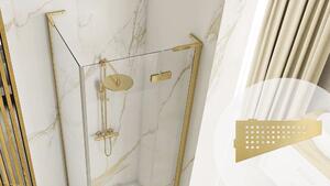 Półka łazienkowa prysznicowa SF05 złota szczotkowana