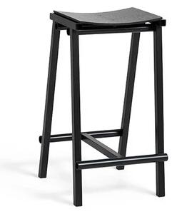 HAY - Taburete 8 Bar Stool Low Czarna