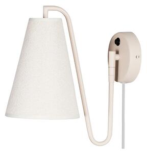 Globen Lighting - Lou Lampa Ścienna Bouclé Biały/Beżowy