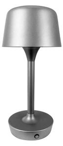 Dyberg Larsen - FLOW LED Portable Lampa Stołowa Szary DybergLarsen