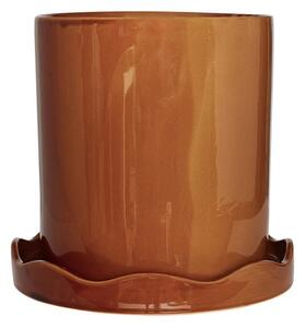 OYOY Living Design - Nami Doniczka w/Spodek Large Bursztynowy