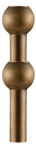 Metalowy wazon w kolorze brązu (wysokość 10 cm) Nagel – STOFF Nagel