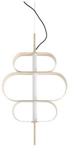 Lucande - Audrina LED Lampa Wisząca Beżowy