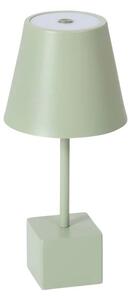 Lindby - Janea Cube Portable Lampa Stołowa Dim. IP54 Zielony