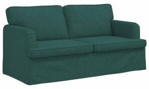 ModuÅowa sofa w ciemnej zieleni z ergonomicznym designem