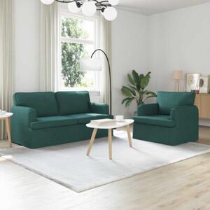 ModuÅowa sofa w ciemnej zieleni z ergonomicznym designem