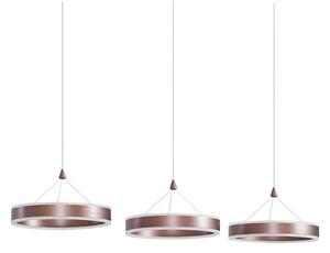 Lucande - Kolo 3 LED Lampa Wisząca Iced Coffee