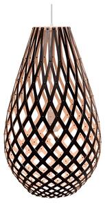 David trubridge - Koura Lampa Wisząca H120 1 Strona Czarny