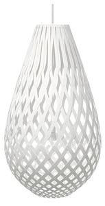 David trubridge - Koura Lampa Wisząca H120 2 Boki Biały