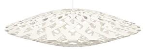 David trubridge - Flax Lampa Wisząca Ø110 2 Boki Biały