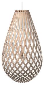 David trubridge - Koura Lampa Wisząca H120 1 Strona Biały