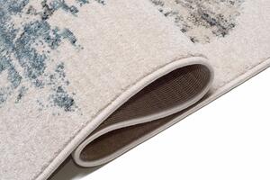 Nowoczesny bezowy dywan z frędzlami - Bodi 4X
