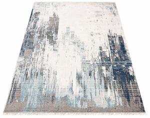 Beżowy przecierany dywan w nowoczesnym stylu - Bodi 4X