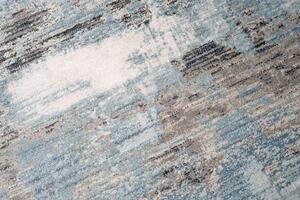 Krótkowłosy niebieski dywan w nowoczesnym stylu - Bodi 4X