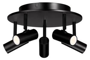 Belid - Cato 5-spot Lampa Sufitowa Matowy Czarny/Matowy Czarny