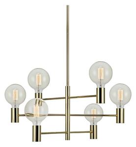 Markslöjd - Capital 6 Lampa Wisząca Mosiądz