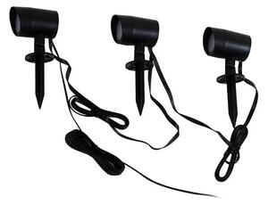 Lindby - Nycta LED Smart Lampa Ogrodowa w/Kołek uziemiający 3 pcs. Czarny