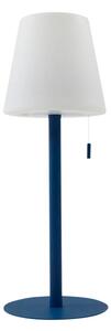 Lindby - Azalea LED Portable Lampa Stołowa IP44 Biały/Niebieski