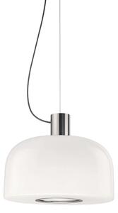 Flos - Bellhop Szkło S2 Lampa Wisząca Bright Aluminium