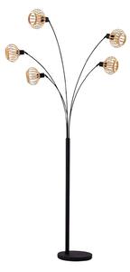 Lindby - Lielle 5 Lampa Podłogowa H190 Bambus