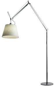 Artemide - Tolomeo Mega Lampa Podłogowa Ø320 Pergamin/Czarna