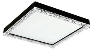 Plafon LED kwadratowy czarny REGI 45,8 cm