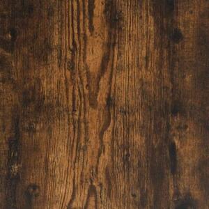 Szafka pod umywalkę, przydymiony dąb, 80x33x60 cm