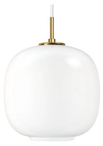 Louis Poulsen - VL45 Radiohus Lampa Wisząca Ø250 V3 Mosiądz/Glossy White Opalizowany Louis Pou