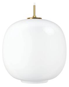 Louis Poulsen - VL45 Radiohus Lampa Wisząca Ø370 V3 Mosiądz/Glossy White Opalizowany Louis Pou